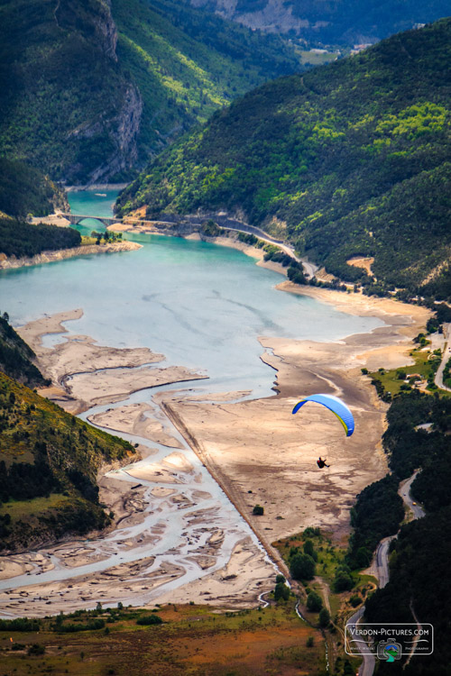 photo parapente verdon